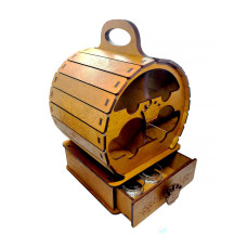 Міні-бар Бочка з чарками