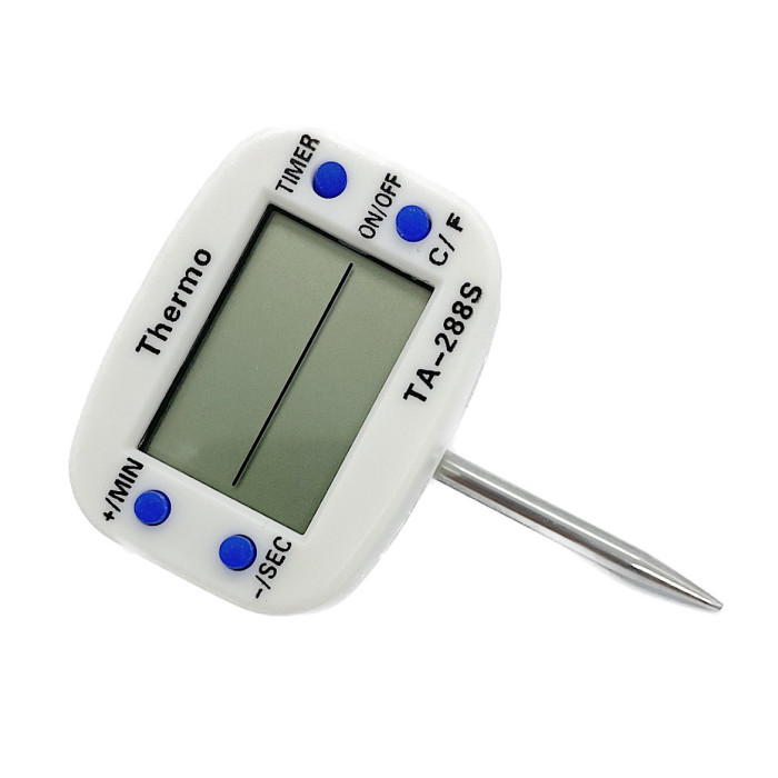 Термометр короткий 4 см, поворотний, цифровий із звуковим сиганалом ТА-288s