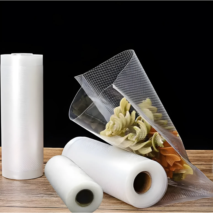 Рулон пакетів (рифлених) для пакування вакууматором 22см, 5м