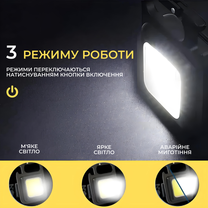 Ліхтарик акумуляторний LED міні (алюмінієвий)