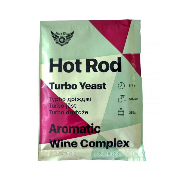 Винні дріжджі Hot Rod Aromatic Wine Complex на 25 л (40г)