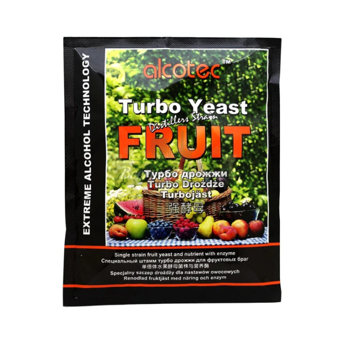Турбо дріжджі Alcotec Turbo Yeast Fruit (60 г)