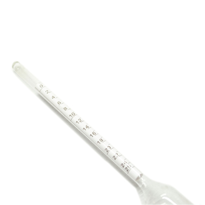 Ареометр (виномір) для цукру Стіклоприлад АС-3 0-25 (28см)