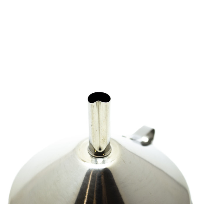 Вирва (лійка) металева з фільтром 130мм