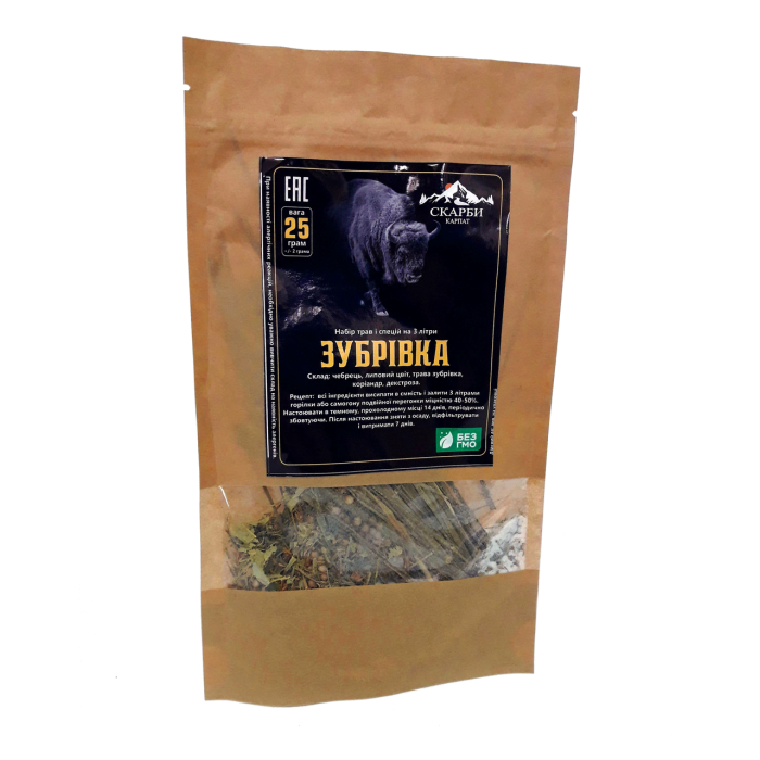 Набір спецій для настойки "Зубрівка" (3л.)